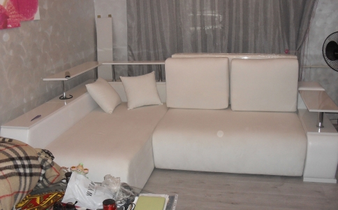 Угловой мягкий (раскладной) диван. Стильные Диваны